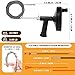 Ginbel Direct Drain Auger 33 Ft, Plumbing Snake Hair Clog Remover Drain Snake Flexible Grabber Heavy Duty Sink Cleaner Tools for Shower Bathtub Bathroom Kitchen Pipe