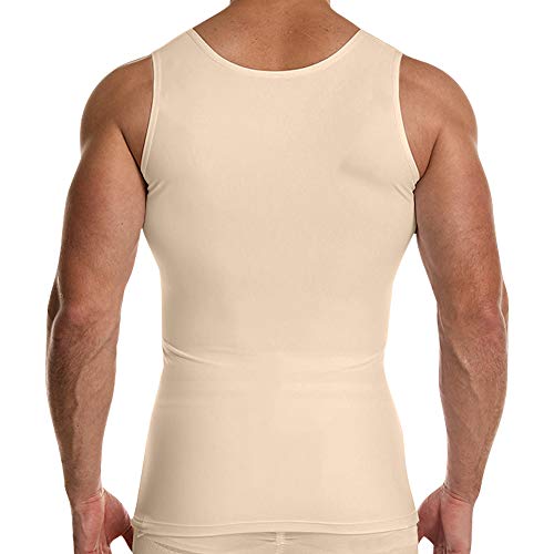 Gsks Mens Body Shaper Compression Tank Top Slimming Shapewear Abdomen Undershirts #TOP1