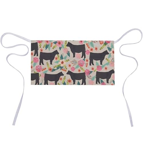 Tablier de restaurant avec poches imperméable en tissu Oxford pour nettoyage et cuisine