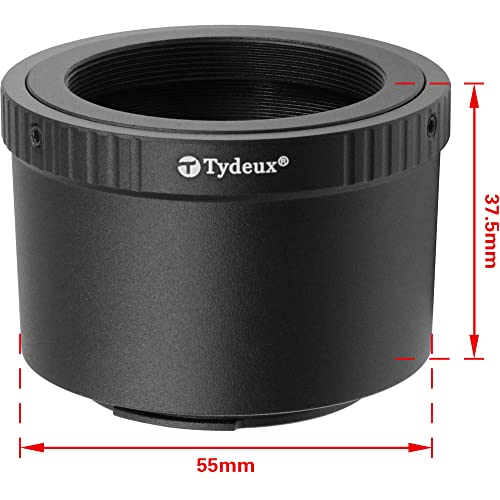 Adaptador de lente T2 a montura Fuji FX y de M42 a telescopio de 1,25 pulgadas | T-mount, rosca universal para X-T1, X-A1, X-E2, X-M1, X-E1, X-PRO1 miniatura 7
