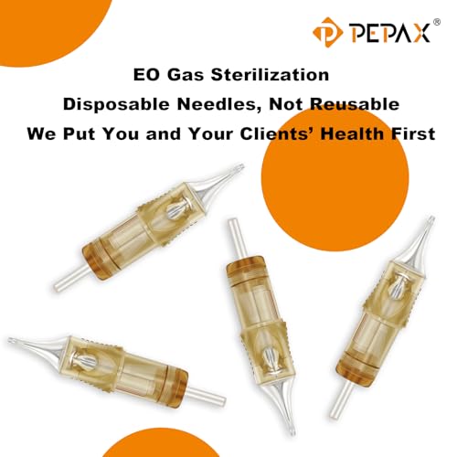 Cartridge Nadeln - 20 Stück Professional 0803RLL Cartridge Nadeln Disposable Standard Round Liner