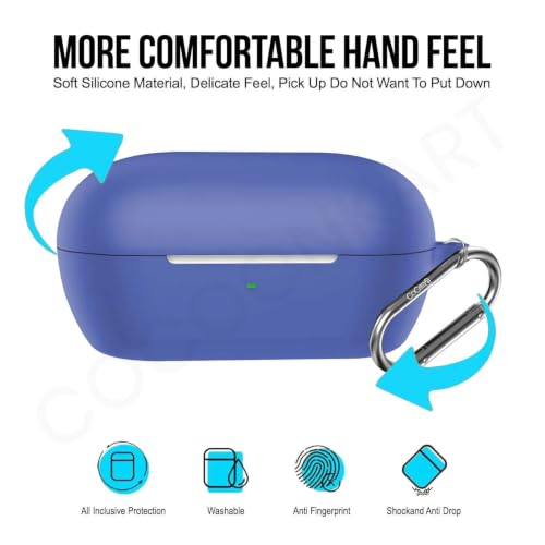 Image of Soft Silicone Case Cover for WF-C710N | C710NSA -Blue