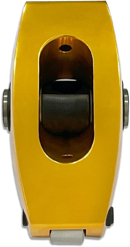 16 PCS 1.6 Ratio 3/8" Stud Aluminum Yellow Roller Rocker Arms Set Fits Chevy Small Block 305 327 350 400