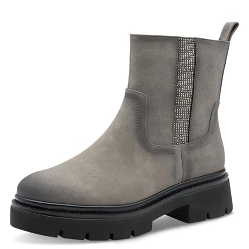 Marco Tozzi Damen 2-25404-45 Stiefelette, Dk.Grey, 40 EU