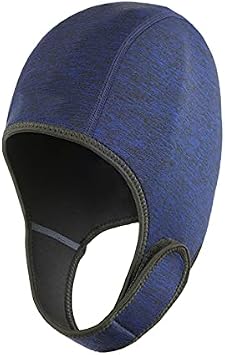 BXT 3mm Neoprene Scuba Diving Hood Cap for Women Men, Thermal Wetsuit Dive Hood Hat for Surfing, Cold Water Diving, Swimming, Snorkelling, Water Sports