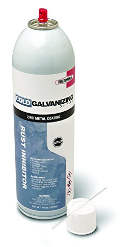Rectorseal 86625 16-Ounce Aerosol Cold Galvanizing Spray , Gray