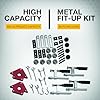 Klutch Mobile Welding Table, Welding Tools Metal Fit-Up Kit with Firm Grip Handle and Heavy-Duty Swivel Casters, Welding Equipment Welding Table Top