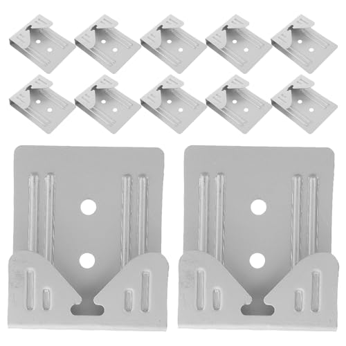 Fácil instalación para decoración con clips metálicos para espejos que evitan caídas y daños 2