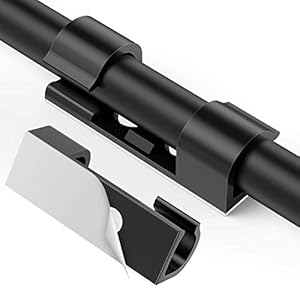 AGPTEK 70 Stück Selbstklebende Kabelklemmen