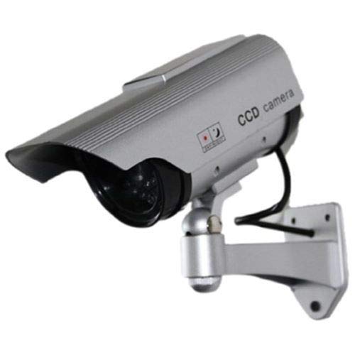 Solar Indoor/Outdoor Dummy Security Camera with LED (2-Pack)-image-16