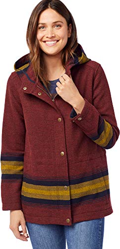 Pendleton Women's Anorak, Zion Park Stripe Jacquard, XX-Large