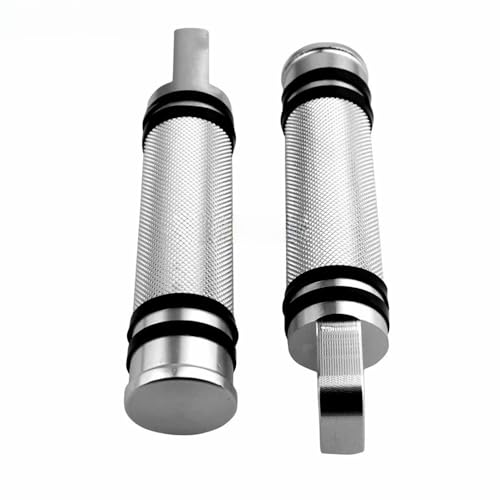 Cale pieds moletés CNC pour Sportster 883 et Fatboy repose pieds moto