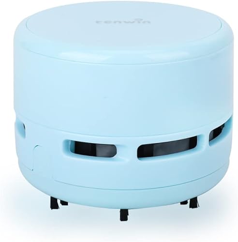 Miniatura 9 de FineInno Miniaspirador portátil para el escritorio, limpiador inalámbrico, para uso manual, multifunción para el hogar, oficina, automóvil, pelos de