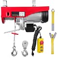 Happybuy 2200 lbs Attic Lift, 1600W 110V Electric Hoist with 14ft Wired Remote Control, 40ft Single Cable Lifting Height & Pure Copper Motor, for Garage, Warehouse, Factory
