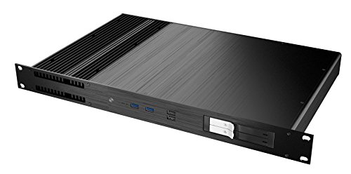 AKASA Galileo TU1 1U fanless Thin Mini-ITX case (A-ITX27-M1B)