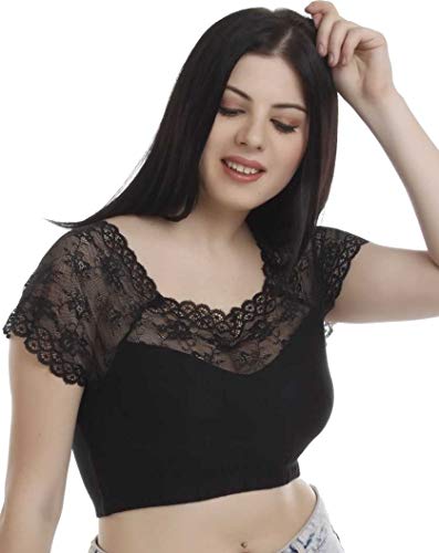 Image of You Forever Women's Spandex Short Sleeve Readymade Blouse
