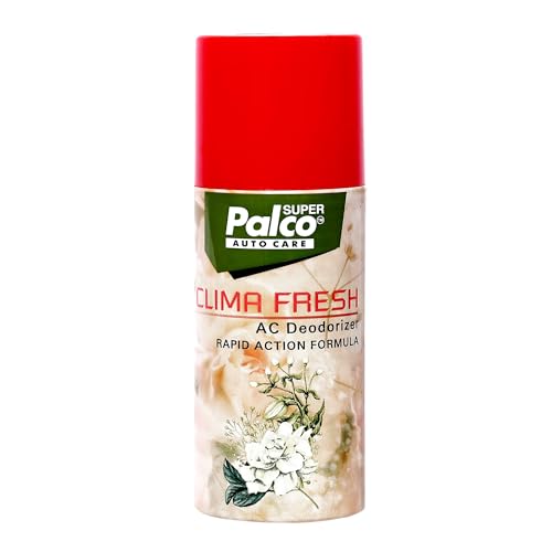Image of PALCO Clima Fresh Car AC Deodorizer Spray 100ml - Car Air Refresher | AC Disinfectant, Odour Remover & Vent Freshener for Long-Lasting Fragrance