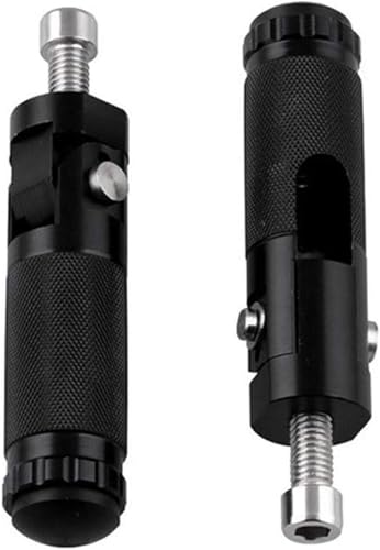 Repose-pieds pour moto CNC aluminium universel anti glissement des bottes