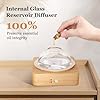 Amazon.com: Lecdura Glass Essential Oil Diffuser with Glass Reservoir ...
