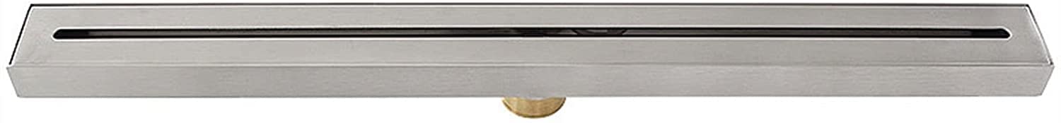 Linear shower drain, Shower Floor Drain，Linear Drain, 304 Stainless Steel Rectangle(60cm)