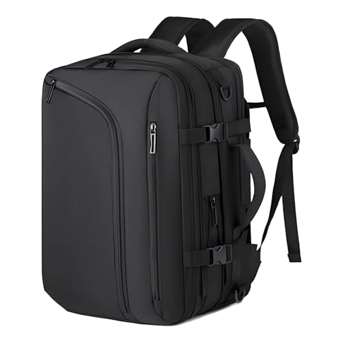 Mochila Compresora - Equipaje De Cabina Ligero Para Avion, Saco de Compresión Impermeable - Organizacion De Ropa En Viajes Largos, Maleta De Negocios Y Ahorrador De Espacio En Armario