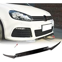 fits for Volkswagen VW Golf 6 MK6 R20 GTI 2012-2014 Carbon Fiber Front Bumper Lip SplitterNon Base Bumper