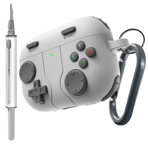 AirPods Pro 3 P[X(2025) DamonLight Q[P[X ϏՌیVR N[jOyƃL[`F[ANZT[t Apple Airpods Pro 3p (O[)