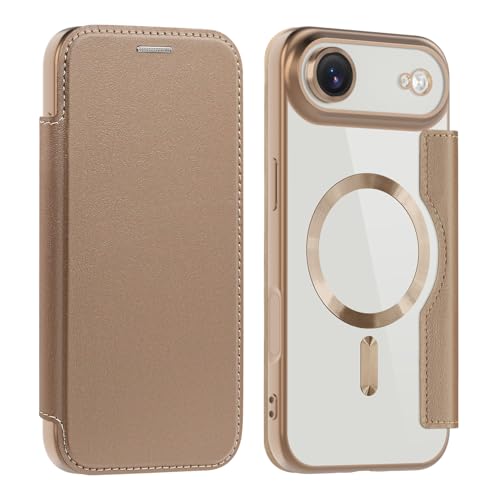 iPhone 17 Air 用 ケース 手帳型 背面クリア MSPT-Tou-iPh17Air-SMJ