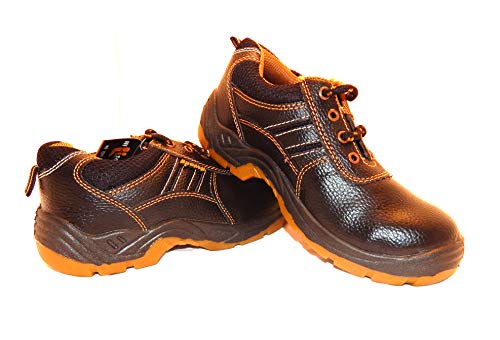 Hillson Sporty Safety Steel Toe Shoe (Size-6 UK,Black)