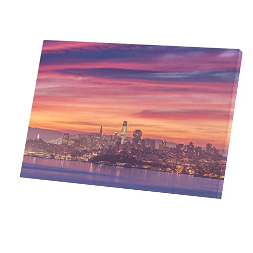 Tableau San Francisco toile imprimée de qualité supérieure pour grand mur
