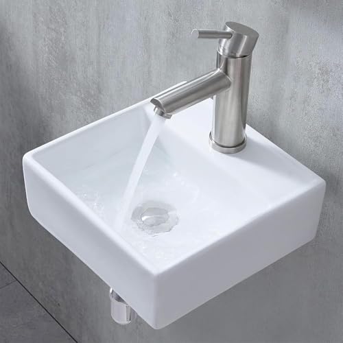 Fregadero de recipiente COM-MR234A con diseño anti-salpicaduras 2