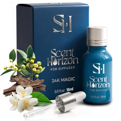 Scenthorizon 24K Magic Scent Diffuser Oil Refill, 0.5 fl oz