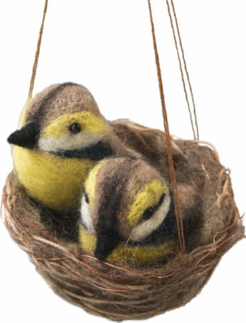 Wizardi Beginner Needle Felting Kit for Adults - Tomtits. Bird Felting Kit 3.35x3.15 Inches. Felting Tools. Wool Felting Supplies. Felt Crafts. Wool Felt. V-84C Charivna Mit image 3