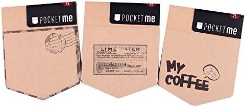 PocketMe75 Vintage series, Sticky Paper pockets, 3"x 3 3/4", 3designs, 10sheets/pad, 3pads/pack