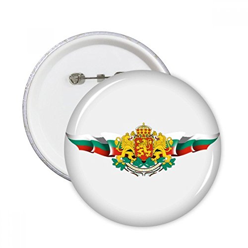 Badge Drapeau de la Bulgarie pour remplacer les décorations fragiles sur vos sacs