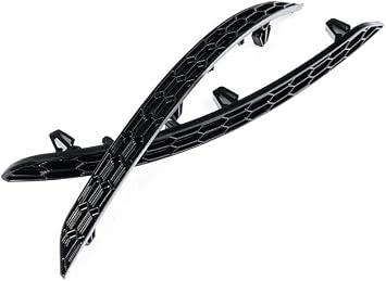 Acexxon Honeycomb Rear Reflector Insert Set for 8Y A3 / S3 / RS3 - Gloss Black
