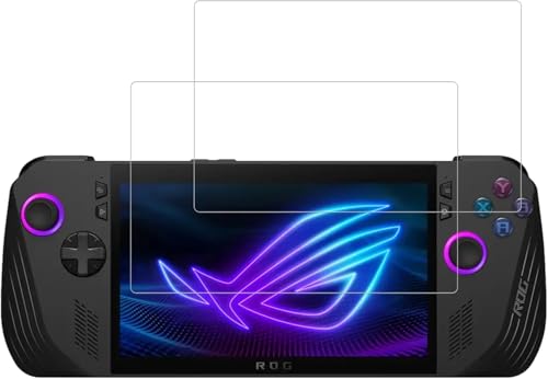 KPNS 【2枚セット】日本素材製 強化 ガラスROG Ally X ガラス フィルム 保護 フィルム
