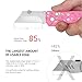OKNIFE Otacle U1 Folding Pocket Utility Knife, Quick Change Box Cutter with Rail Lock, EDC Razor Knife with Pocket Clip for Office, Factory (Doughnut)