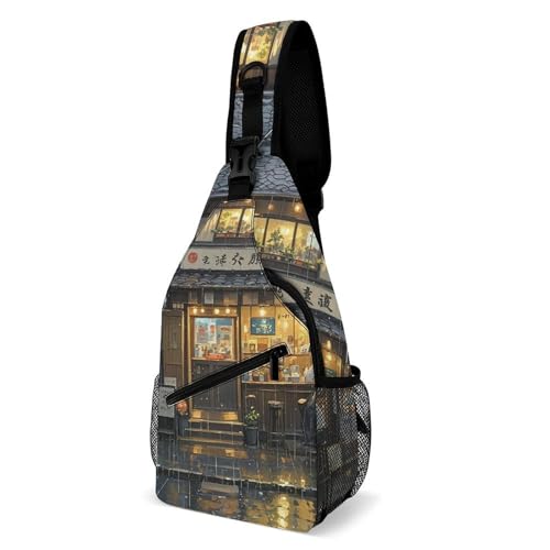 Mochila de senderismo Tokyo Teahouse ergonómica para aliviar la carga en el hombro
