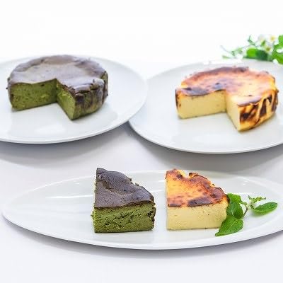 茨木バスクチーズケーキ ホール プレーン 抹茶