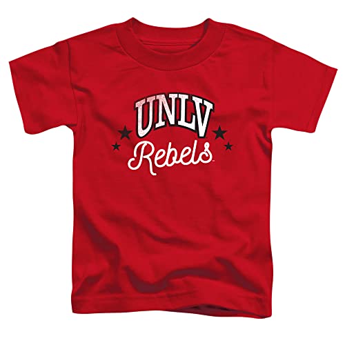 UNLV Official Rebels Unisex Toddler T Shirt,Red, 4