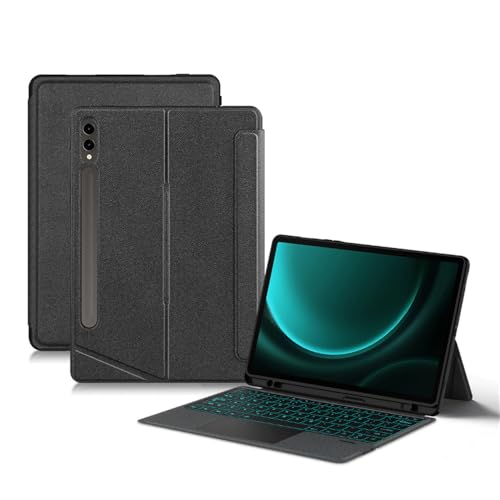 kaidisen Backlit Keyboard Case for Galaxy Tab S9 FE+ Plus 12.4