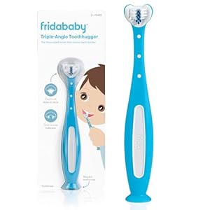 Frida Baby Toothhugger Kinder-Zahnbürste Blau
