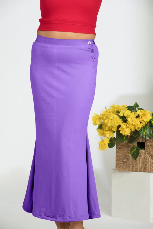Image of Premium Cotton Saree Shapewear for Women Cotton Fishcut Saree Shapewear, Petticoat, Skirt for Women, Shapers for Womens Sarees