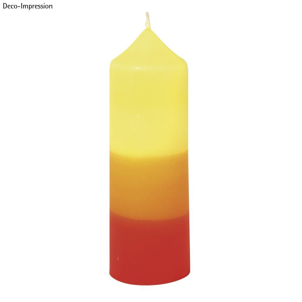 Rayher Molde para velas de cera, cirio punta acampanada 14 cm alto, 5 cm ø, incluye mecha, 3116800