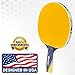 Ping Pong Paddle with Killer Spin + Case for Free - Professional Table Tennis Racket for Beginner and Advanced Players - Improve Your Ping Pong Skills with JT Ping Pong Paddle Set (Yellow)