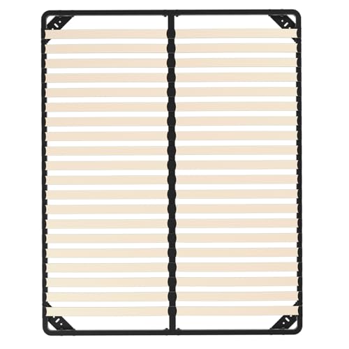 TEENO Sommier 140x190, Sommier à Lattes 140x190 pour Adulte, Sommier Lattes 140x190cm avec 2x18...