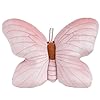 Labauxite Butterfly Shaped Throw Pillow, Soft Butterfly Stuffed Seat Cushion Pad,Plush Pillow Velvet Decorative Animal Pillow for Couch Living Room Bed (All Pink) #3
