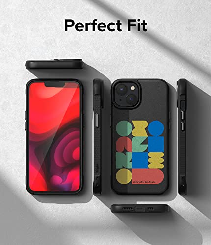 Image of Ringke Onyx Design Compatible With Iphone 14 Plus Case Cover Rugged Flexible Durable Anti-Slip Tpu Protection Shockproof Iphone 14 Plus Back Cover - Block, Multicolor
