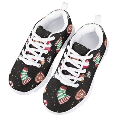 GIFTPUZZ Kids Athletic Running Walking Shoes Sneakers Breathable Mesh Shoes Non Slip Hiking Shoes4